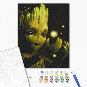 Картина по номерам ArtCraft Малыш Грут в восторге 40x50 см (16002-AC) - Pampik - 2