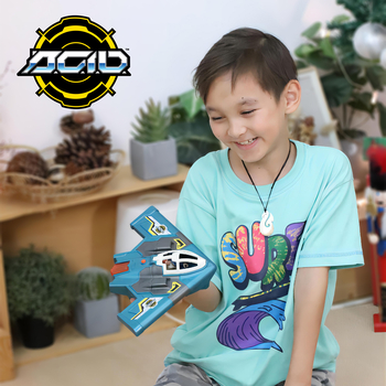 Ігровий набір A.C.I.D. Morphozor Airz B-2 Fighter Jet (535200) - Pampik - 7