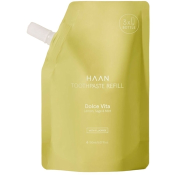 Зубна паста Haan Dolce Vita, натуральна, запасний блок, 150 мл - Pampik