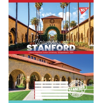 Зошит загальний Yes University, A5, в клітинку, 60 листів - Pampik - 5