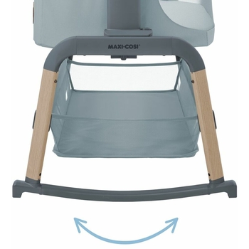 Приставне ліжечко Maxi-Cosi Iora Air Beyond Grey, сіре (2121052110) - Pampik - 7