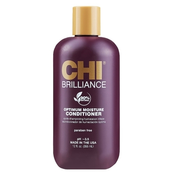 Кондиціонер для пошкодженого волосся CHI Deep Brilliance Optimum Moisture Conditioner 946 мл - Pampik