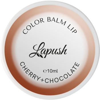 Бальзам для губ Lapush Color lip balm, вишня і шоколад, 10 мл - Pampik