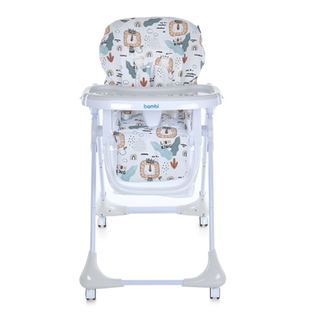 Стільчик для годування Bambi M 3233 Lion King Beige (25986) - Pampik - 2