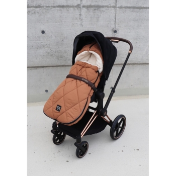 Теплый конверт Kaiser XL Too, из флиса, карамельный с кремовым (6576340) - Pampik - 11