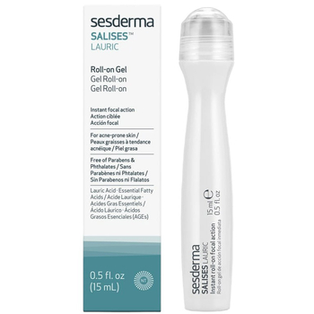 Точечный гель-корректор для лица Sesderma Salises Lauric Instant Roll-on Focal Action 15 мл - Pampik