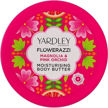 Масло для тіла Yardley London Flowerazzi Magnolia & Pink Orchid Moisturising Body Butter 200 мл - Pampik