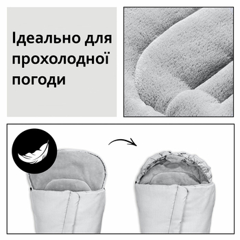 Спальный мешок Hauck Winter Black (56711-1) - Pampik - 4