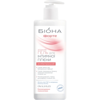 Рідкий гель для інтимної гігієни Біокон Біона Форте 270 г - Pampik