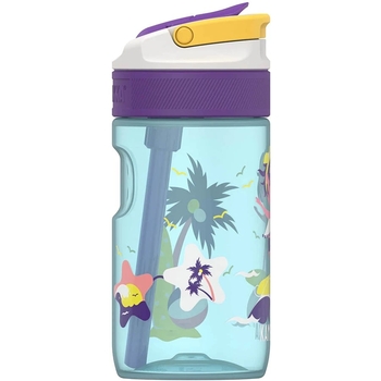 Пляшка для води дитяча Kambukka Lagoon Surf Girl, 400 мл, блакитна (11-04039) - Pampik - 5
