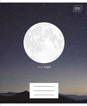 Набір учнівських зошитів Interdruk Premium Galaxy, клітинка, А5+, 12 аркушів, 4 шт. (339393-4) - Pampik - 4