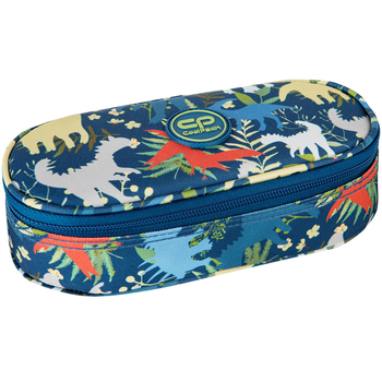 Пенал на блискавці CoolPack Campus, з органайзером, 23x9x5 см, синій (E62533) - Pampik
