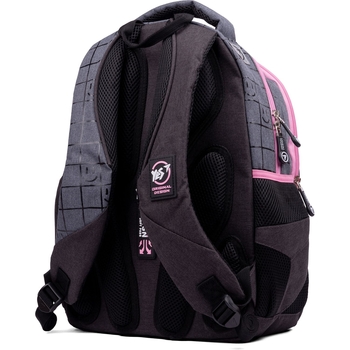 Рюкзак Yes S-85 Happy time, черный (552383) - Pampik - 4