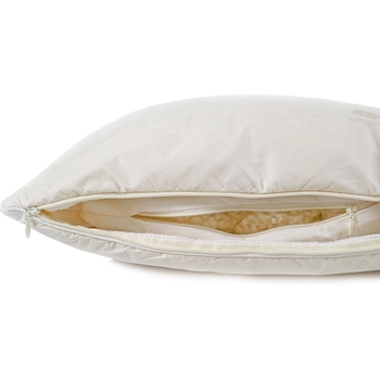 Дитяча вовняна подушка Penelope Wooly Pure, 45х35 см, білий (svt-2000022223430) - Pampik - 7