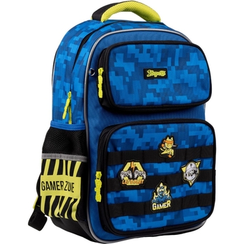Рюкзак 1 Вересня S-99 Gamer Zone, синий (559515) - Pampik - 2