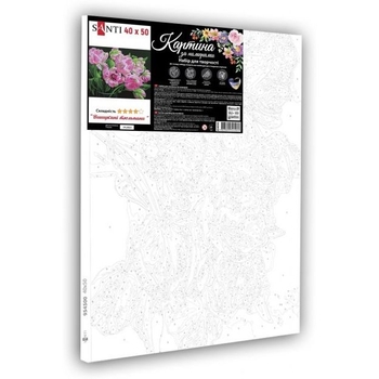 Картина за номерами Santi Вишукані тюльпани, 40х50 см (954500) - Pampik - 2