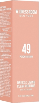 Парфумована вода W.Dressroom Dress & Living Clear Perfume No.49 Peach Blossom для одягу та дому 70 мл - Pampik - 2