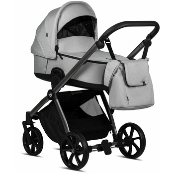 Коляска Tutis Mio Plus Thermo Pearl, универсальная 2 в 1, светло-серая (1352242) - Pampik - 7