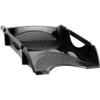 Лоток Koh-i-Noor Универсал горизонтальний чорний (754146) - Pampik