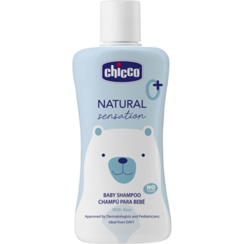 Шампунь Chicco Natural Sensation Baby Shampoo Без слез с алоэ и маслом сладкого миндаля 200 мл (11518.00) - Pampik