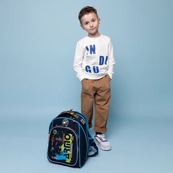 Рюкзак каркасний Yes S-89 Blaster, синий (553990) - Pampik - 14