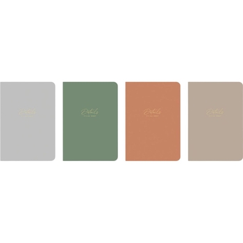 Зошит для записів MonAmi, А4, у клітинку, 80 арк., бежевий (A4-IC-080-776K) - Pampik - 2