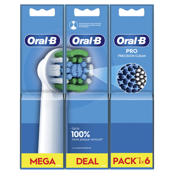 Насадка для електричної зубної щітки Oral-B Pro Precision Clean, 6 шт. - Pampik - 2