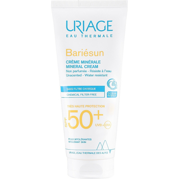 Солнцезащитный минеральный крем Uriage Bariesun SPF50+, 100 мл - Pampik - 2