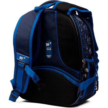 Рюкзак каркасний Yes H-100 Born to Ride, синий (559368) - Pampik - 4