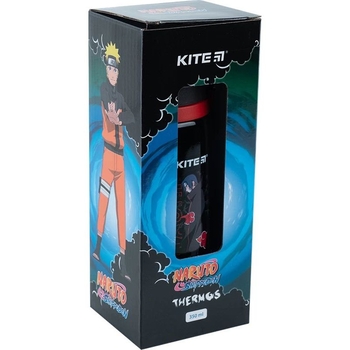 Термос Kite Naruto 350 мл, черный (NR23-305) - Pampik - 4