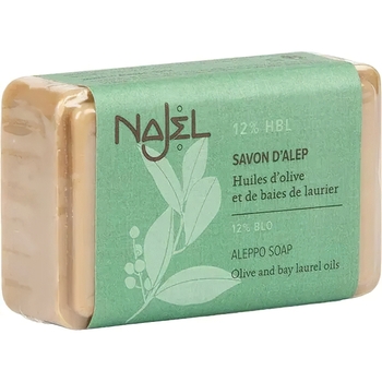 Алеппське мило Najel Aleppo Soap 12% лаврової олії 100 г - Pampik