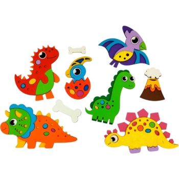 Аппликация Аплі Краплі Сделай сам Динозавры (3D-04) - Pampik