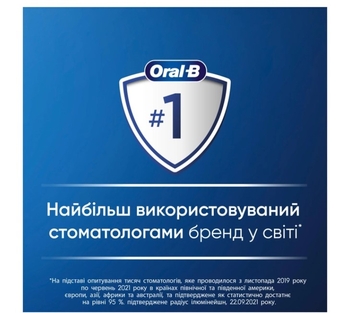 Набір електричних зубних щіток Oral-B Braun Pro3 Family Edition: Pro Series 1 для дорослих + Pro Kids 3+ Frozen для дітей - Pampik - 10