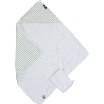 Полотенце с капюшоном Childhome Forest, 80x80 см, мятное (CCBCJVF) - Pampik - 2