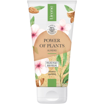 Поживний пілінг для тіла Lirene Power Of Plants Migdal Body Scrub 175 мл - Pampik