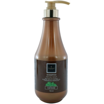 Шампунь Famirel з кофеїном та м'ятою, протеїнами шовку та мінералами Мертвого моря, 750 мл - Pampik