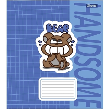 Набор тетрадей 1 Вересня Handsome, в косую линию, 12 листов, 25 шт. (766552) - Pampik