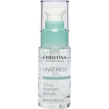 Сыворотка для лица успокаивающая Christina Unstress Total Serenity Serum 30 мл - Pampik
