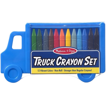 Мел полимерный Melissa&Doug Машина, 12 штук (MD4159) - Pampik