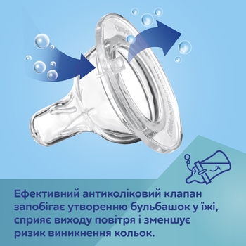 Пляшечка для годування Canpol babies Easystart Gold, антиколікова, з широким отвором, 120 мл, блакитний (35/239_blu) - Pampik - 5