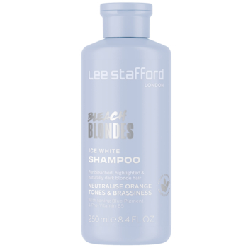 Шампунь Lee Stafford Bleach Blondes Ice White Toning Shampoo 250 мл - Pampik