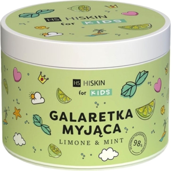 Засіб для душу HiSkin Kids Jelly Body Wash Лимон та м'ята 150 мл - Pampik