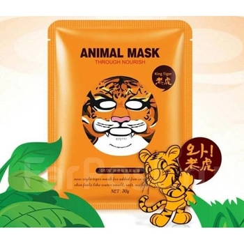 Маска для обличчя Bioaqua Animal Tiger Supple, 30 г - Pampik - 3