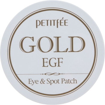 Гідрогелеві патчі під очі Petitfee EGF Gold&EGF Eye&Spot Patch, 90 шт. - Pampik - 2