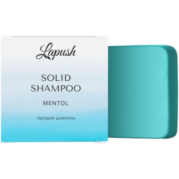 Твердый шампунь Lapush Mentol, 100 г - Pampik