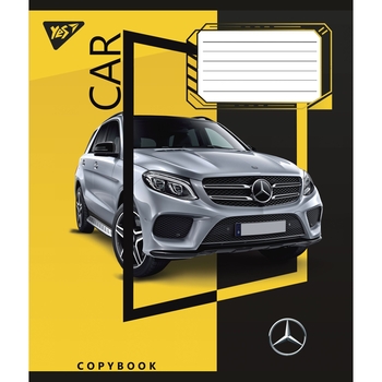 Зошит загальний Yes Colour Car, A5, в лінію, 60 листів - Pampik - 2