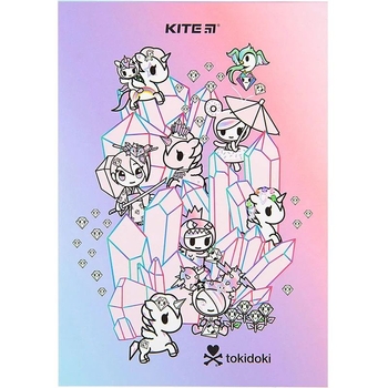 Блокнот-планшет Kite Tokidoki А5 в клітинку 50 аркушів (TK22-194-1) - Pampik