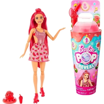 Кукла Barbie Pop Reveal Fruit Series Арбузный смузи (HNW43) - Pampik