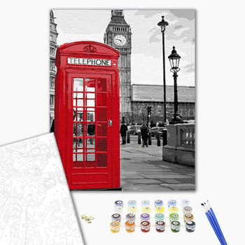 Картина по номерам ArtCraft Звонок из Лондона 40x50 см (11212-AC) - Pampik - 3