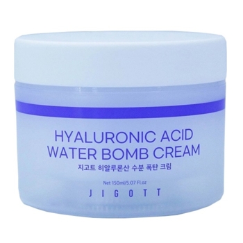 Зволожуючий крем для обличчя Jigott Hyaluronic Acid Water Bomb Cream Гіалурон, 150 мл - Pampik